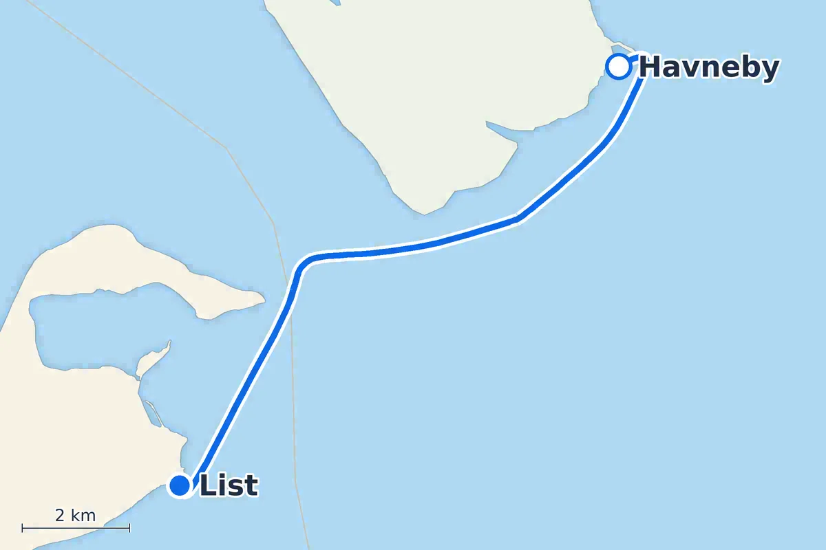 Havneby - List